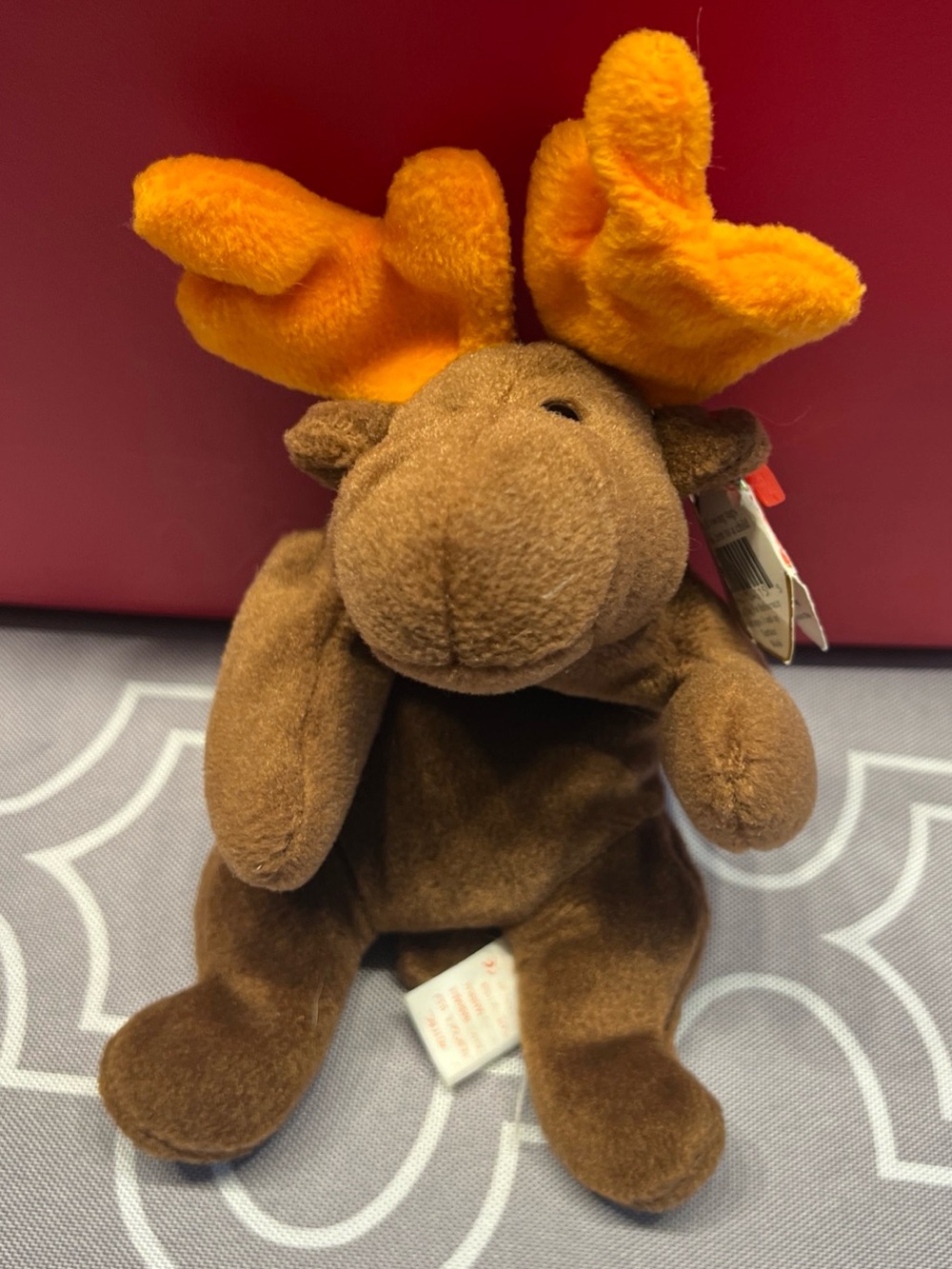 Ty Beanie Babies Chocolate the Moose 1993 With Tags Vintage